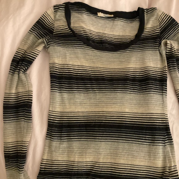 C & C California long sleeve striped top XS - Picture 2 of 5